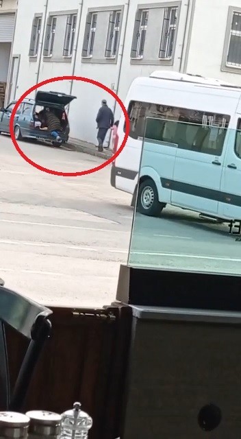 Bursa’da şoke eden görüntüler.. Özel araçla dilenci servisi