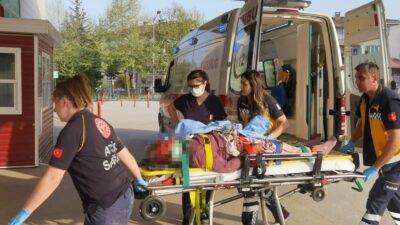 Bursa’da çamaşır asarken asansör boşluğuna düştü!