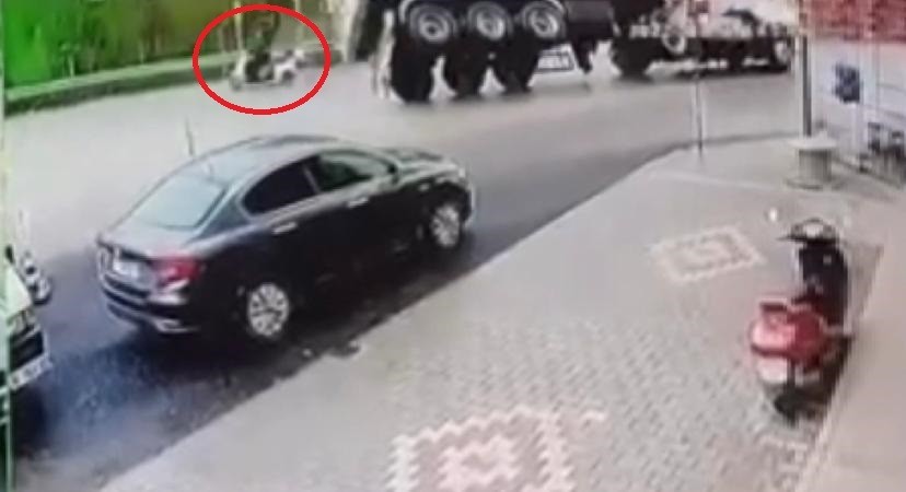 Bursa’da facianın teğet geçtiği anlar