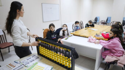 Mudanya Belediyesi’nden çocuklara mental aritmetik kursu