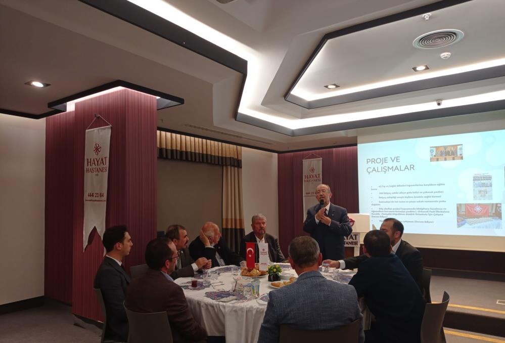 Hayat Hastanesi muhtarları iftarda ağırladı Hayat Hastanesi muhtarları iftarda ağırladı