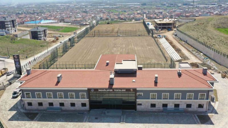 Bursa Büyükşehir Belediyesi tarafından İnegöl’e kazandırılan, bünyesinde sporcu kamp eğitim