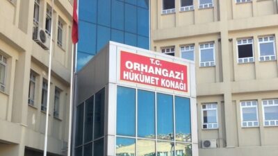 Orhangazi Hükümet Konağı’nda onarım işi…