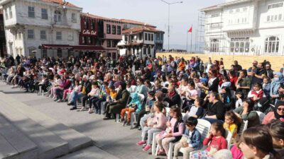Mudanyalı çocuklar ara tatilde doyasıya eğlendi