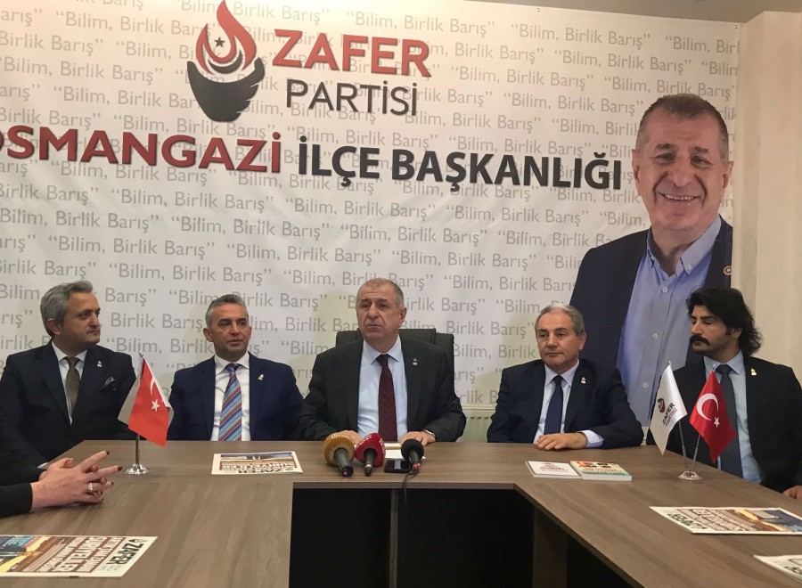 Zafer Partisi Genel Başkanı Ümit Özdağ, Bursa’da…