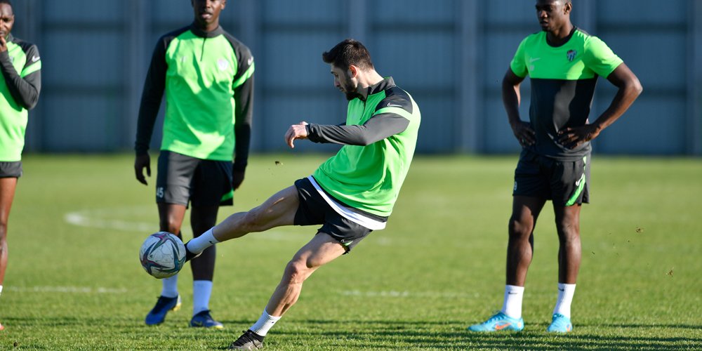 Bursaspor taktik çalıştı