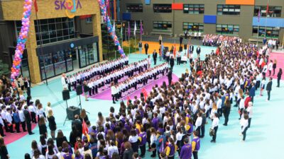 Bursa’da Atatürk çocuklarına yakışır kutlama