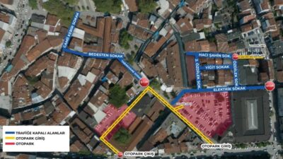 Bursa’da bayram öncesi büyük indirim! 8 sokak trafiğe kapandı…
