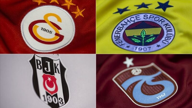 Türk futbolunun 4 büyükleri olarak nitelendirilen Beşiktaş, Fenerbahçe, Galatasaray ve