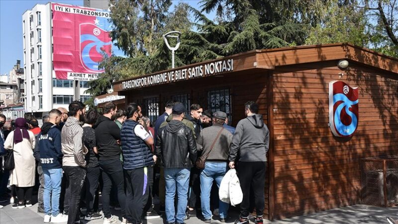 Trabzonspor'un Spor Toto Süper Lig'in 35. haftasında 30 Nisan Cumartesi