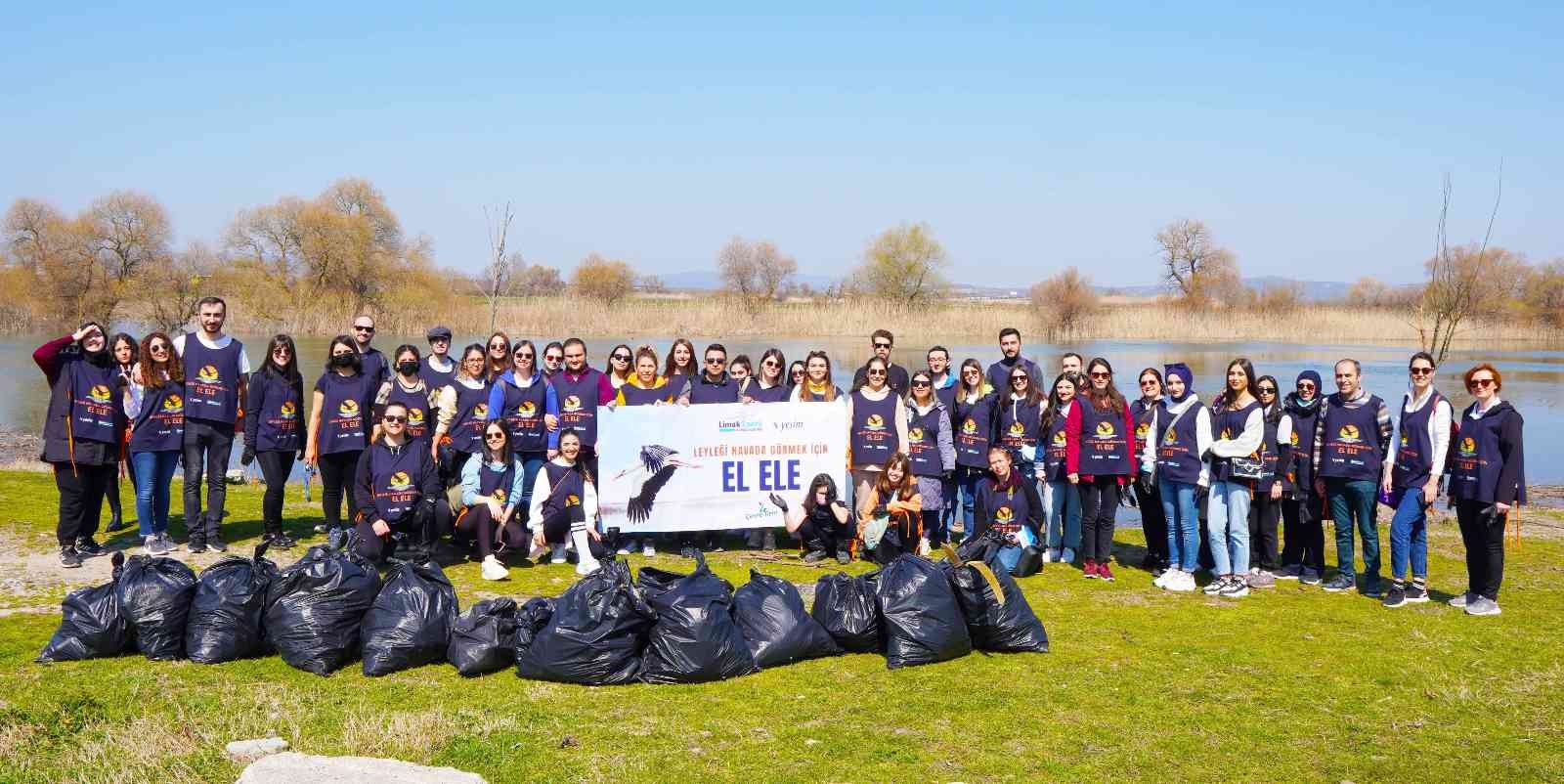 Uludağ Elektrik ve Yeşim, leyleklerin göç yollarını temizledi