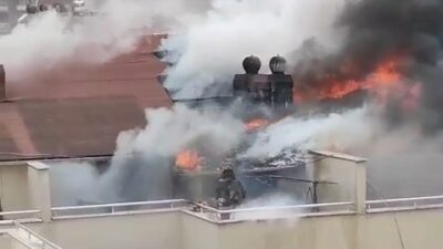 Bursa’da yangın! Yardım çığlıkları…