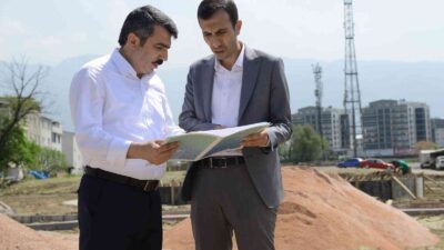 Bursa’da 2 bin 200 metrekare park yapılıyor