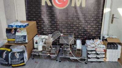 Bursa’da kaçak sigara ve sahte alkol operasyonu