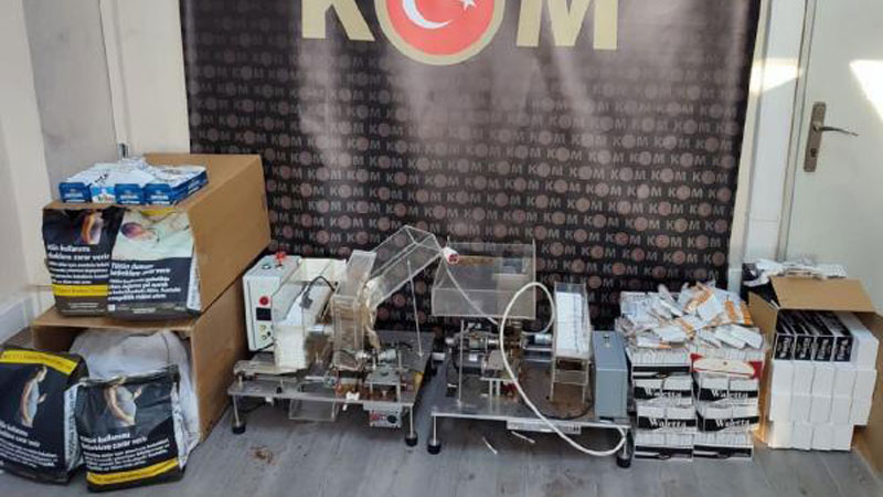 Bursa’da kaçak sigara ve sahte alkol operasyonu