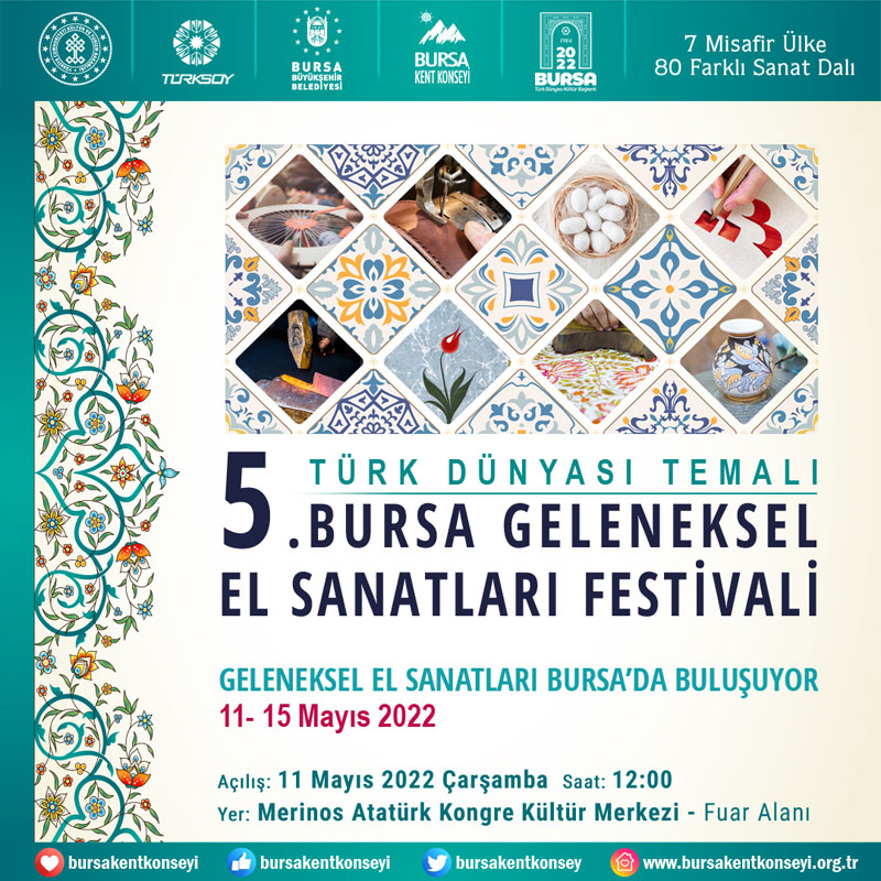 Türk dünyası Bursa'da festivalde buluşuyor 1 31483 MTYyNzRjYj 2