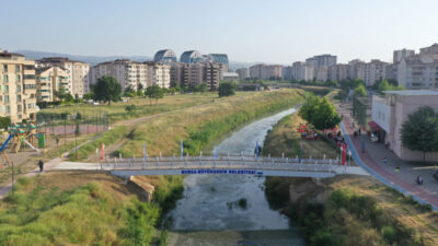 Bursa Ayvalıdere’ye estetik yaya köprüleri