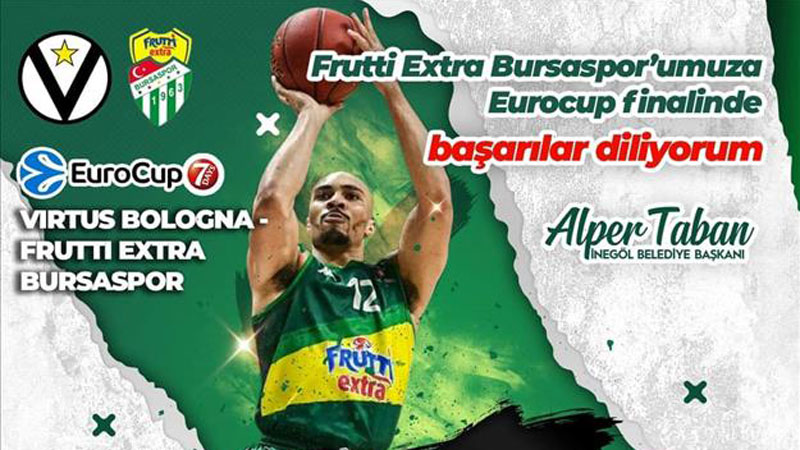 Bursaspor’un Euro Cup final heyecanı dev ekranda Bursaspor’un Euro Cup final heyecanı dev ekranda