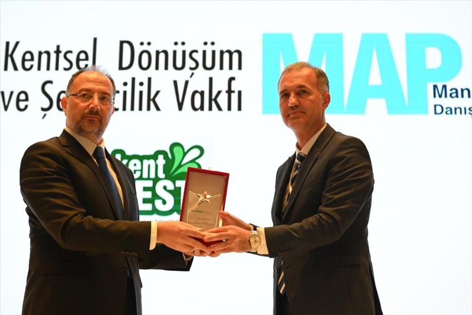 İnegöl’ün kentsel dönüşüm projesi ödülle başladı