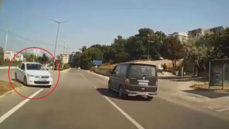 Yer: Bursa… Kaza anını kaydetti Yer: Bursa… Kaza anını kaydetti