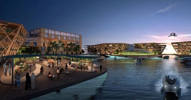 100 bin kişilik yüzen şehir