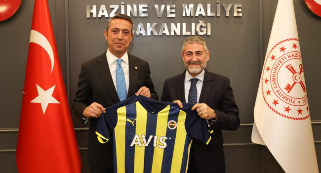 Ali Koç’tan Bakan Nebati’ye ziyaret