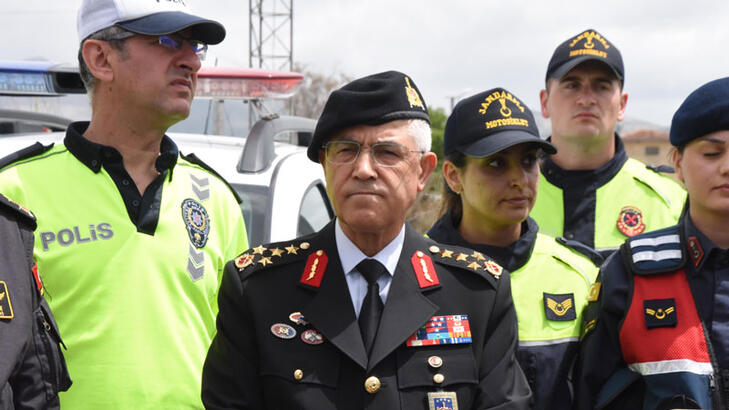 Jandarma Genel Komutanı Çetin: Bayramda 208 bin personelle yollardayız