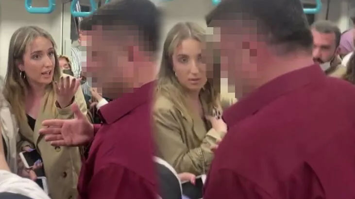 Marmaray’da taciz! Kadınların fotoğrafını çeken şahsa tepki