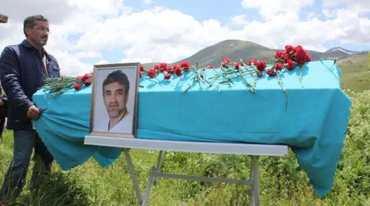 Gazeteci Ali Ekber Ertürk, son yolculuğuna uğurlandı