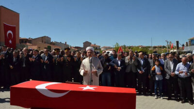 Şehit uzman çavuş, Aksaray’da son yolculuğuna uğurlandı