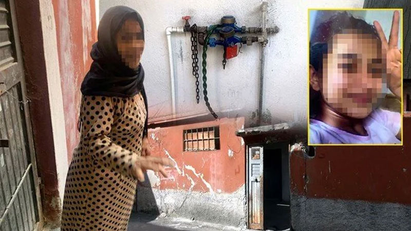 Komşular sesi duyunca fark edildi! Kızını bir ay boyunca…