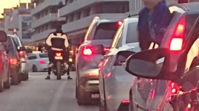 Bursa’da tehlikeli yolculuk