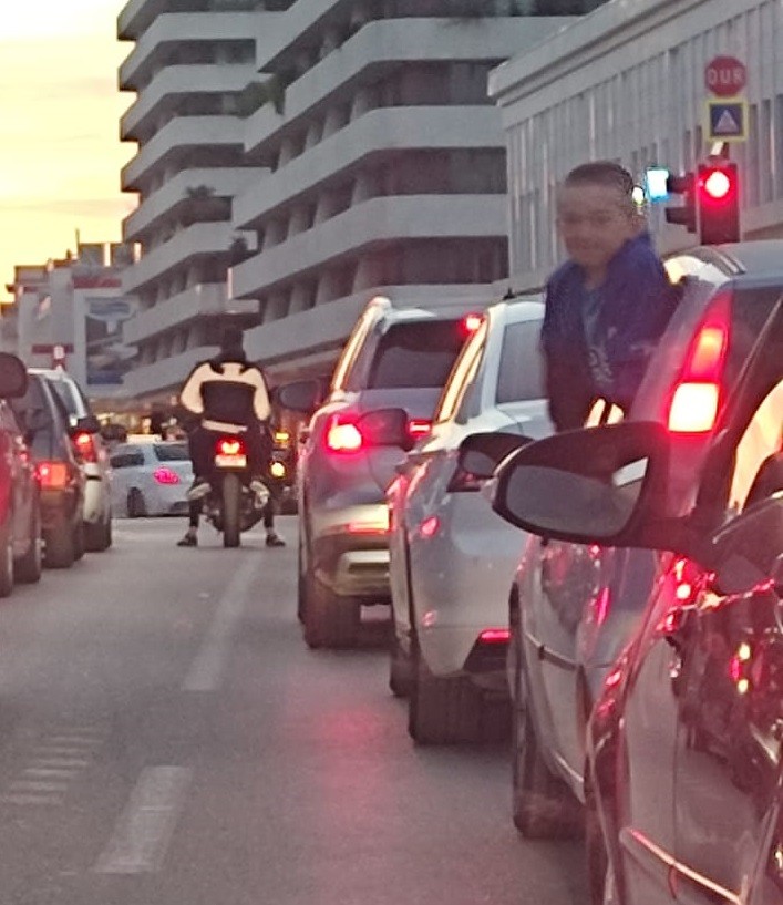 Bursa’da tehlikeli yolculuk