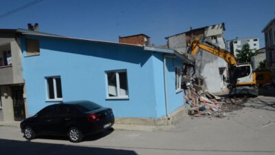 Bursa’da yıkımı engellemek için bunu yaptı ama…