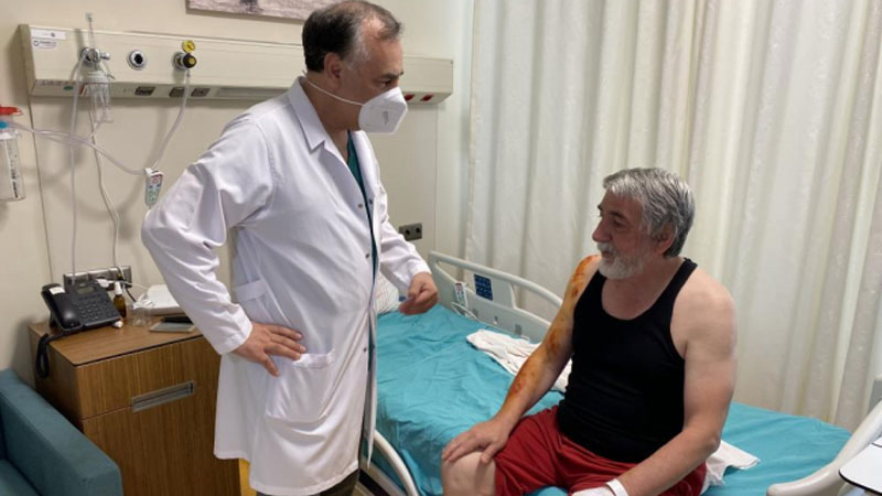 Lavabo açıcı bomba gibi patladı