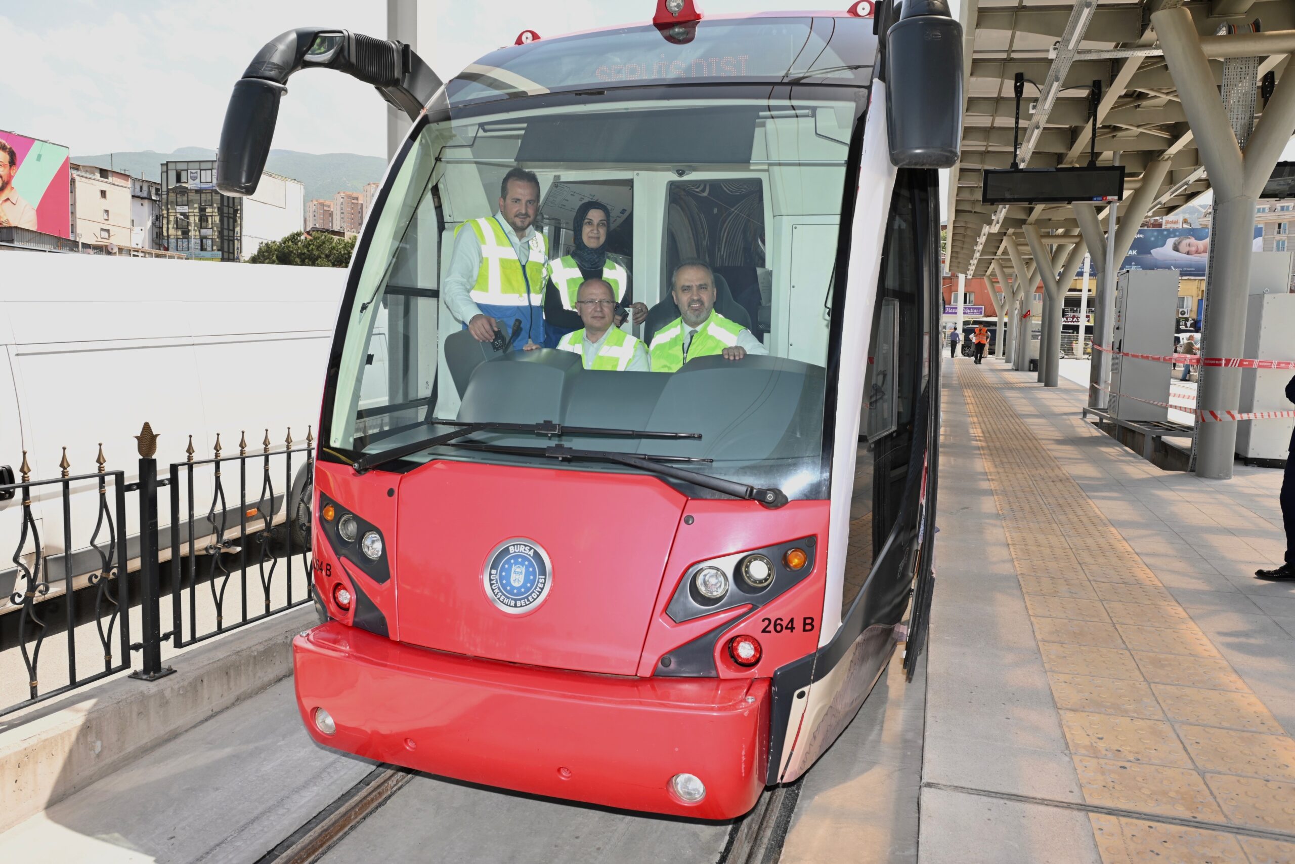 Bursa’nın dev projesinde geri sayım! Başkan Aktaş test etti…