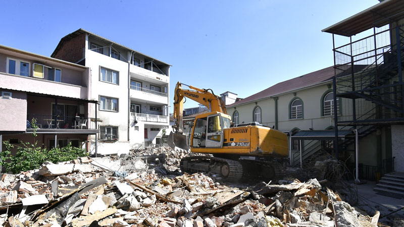 Adalet Camii’ne yeni hizmet binası