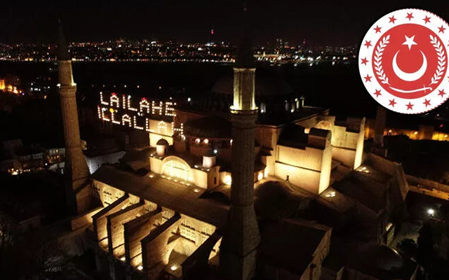 MSB: Ayasofya, Türk milletinin koruması altındadır