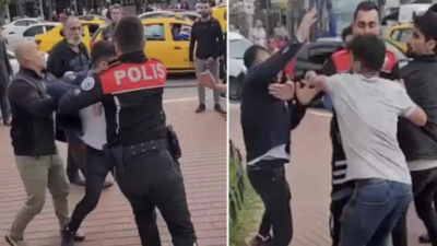 Bursa’da “yan baktın” kavgası