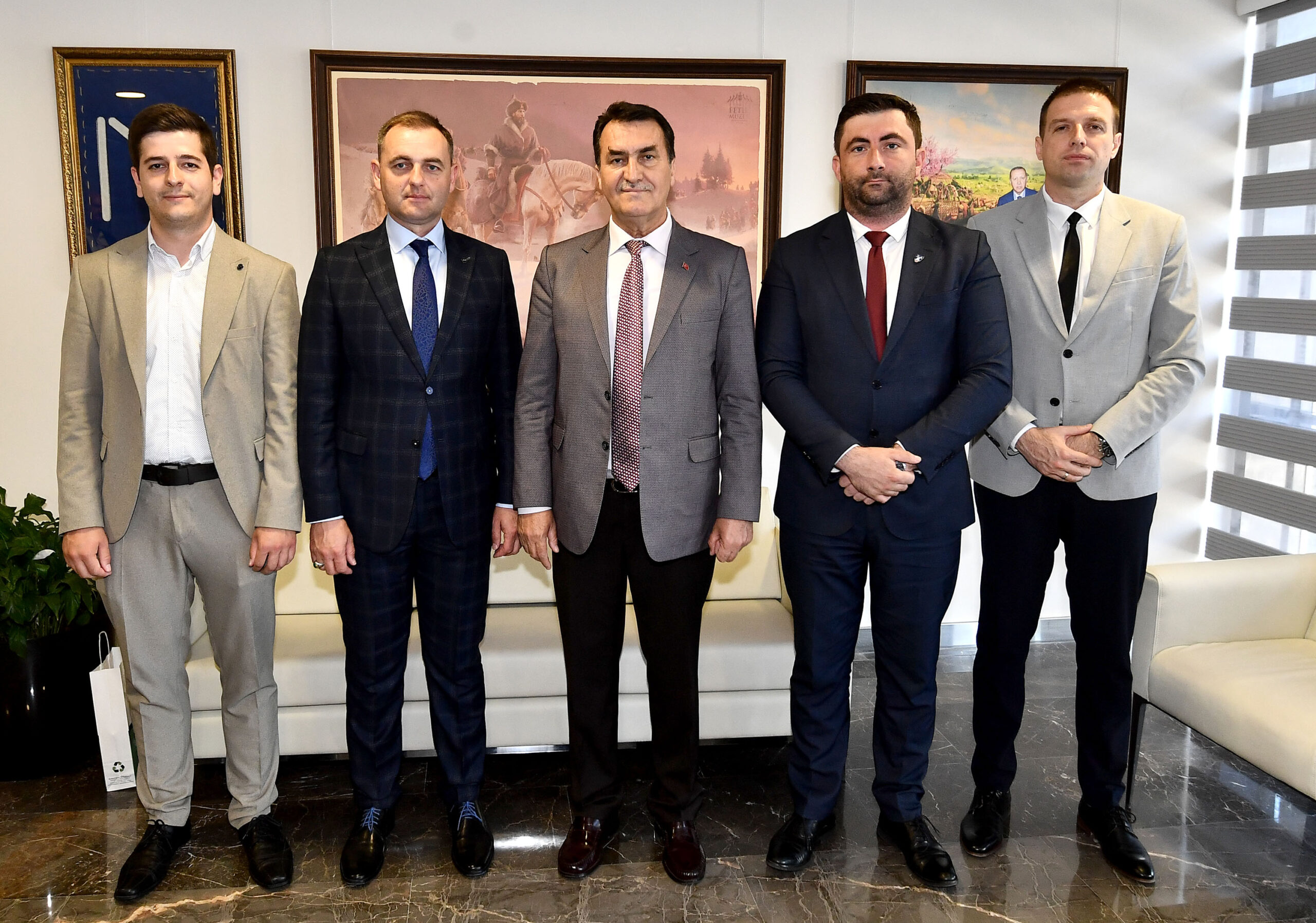 Bosna Heyeti Panorama’ya hayran kaldı