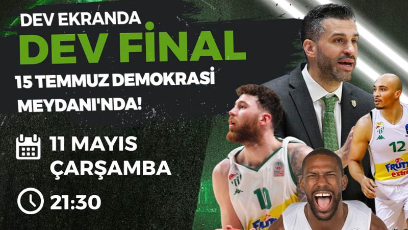 Dev finale Osmangazi’den dev ekran Dev finale Osmangazi’den dev ekran