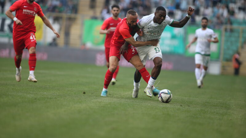 Bursaspor kazandı alt taraf karıştı! Spor Toto 1. Lig'in 36. haftasında alınan sonuçların ardından play-off