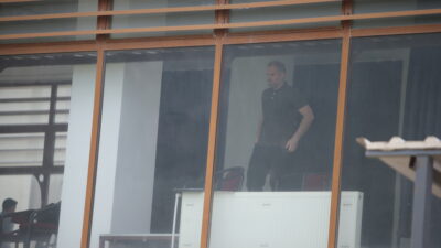 Mustafa Er yerinde duramadı! Manisa maçını bakın nerede izledi?