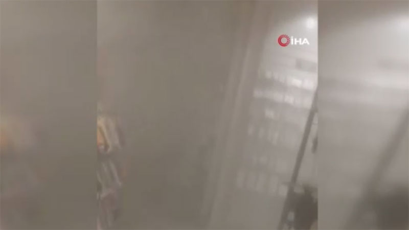 Bursa’daki göçükten yeni görüntüler! Depremi hatırlattı