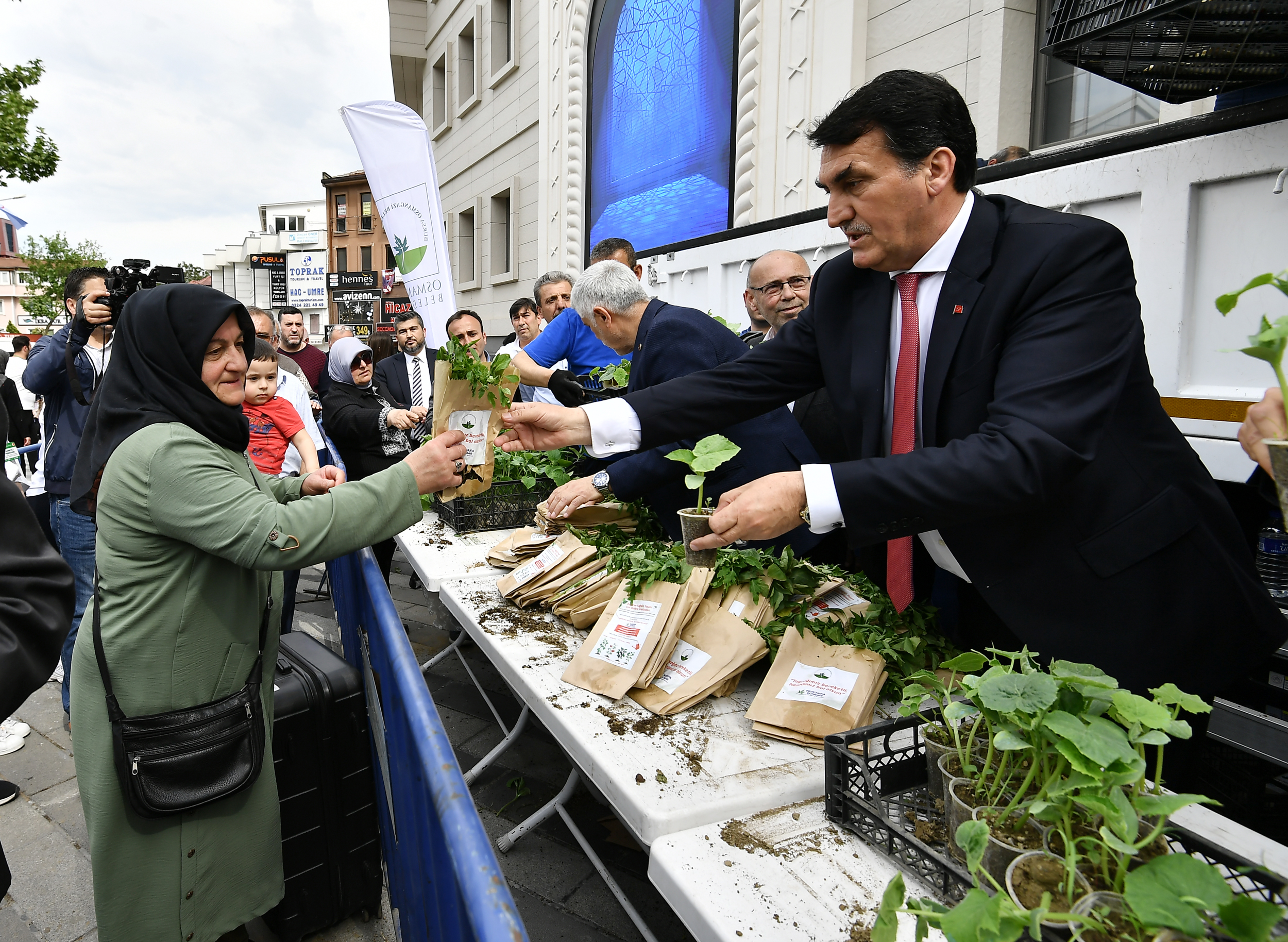 Osmangazi’den milli tarıma destek