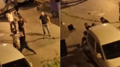 Bursa’da ’yan bakma’ kavgası! Birbirlerine girdiler