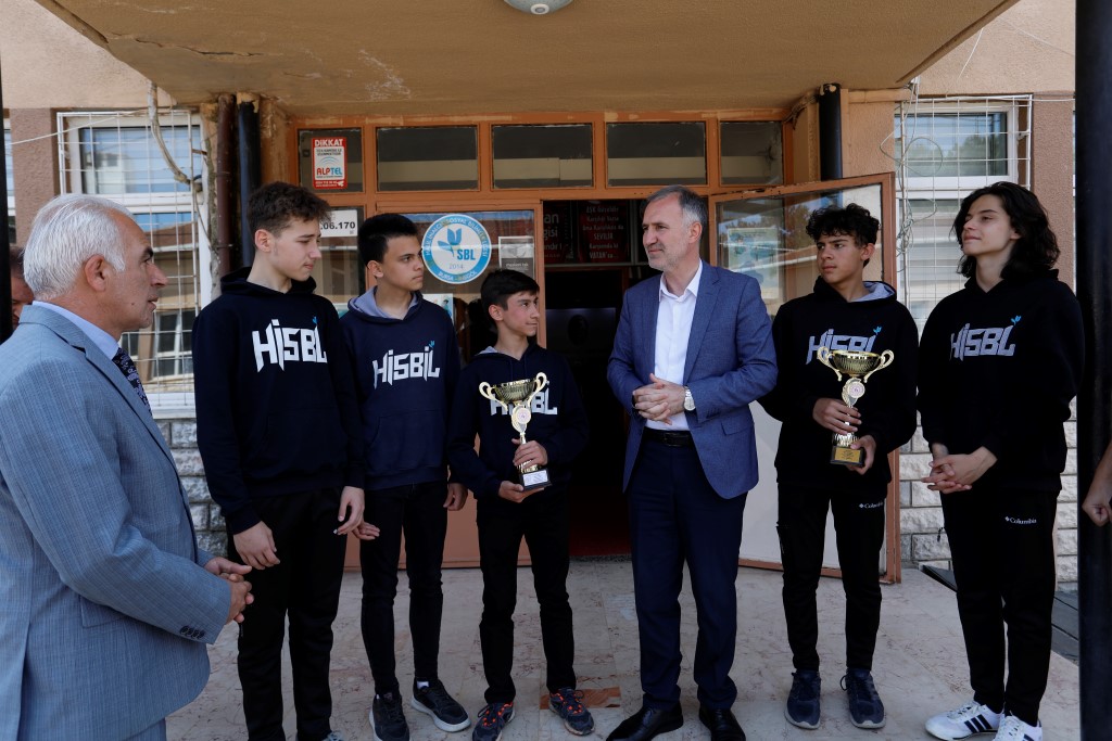 Başkan Taban’dan Türkiye şampiyonlarına ziyaret