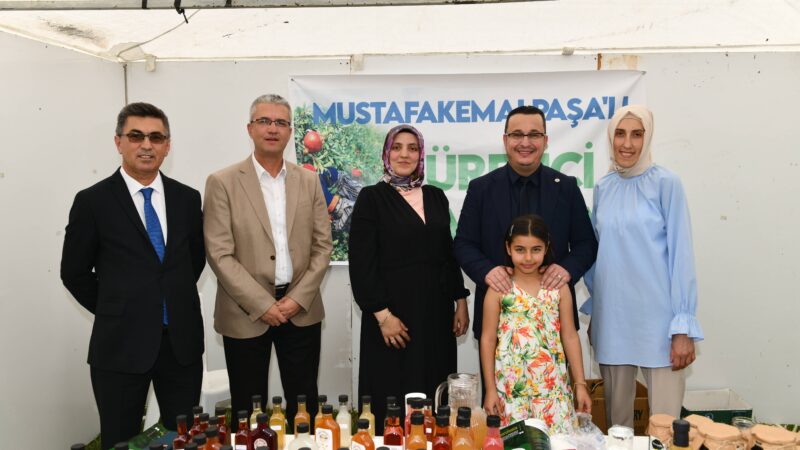 Atıl ve ekilmedik bir karış toprak bırakmayan Mustafakemalpaşa Belediyesi, katma
