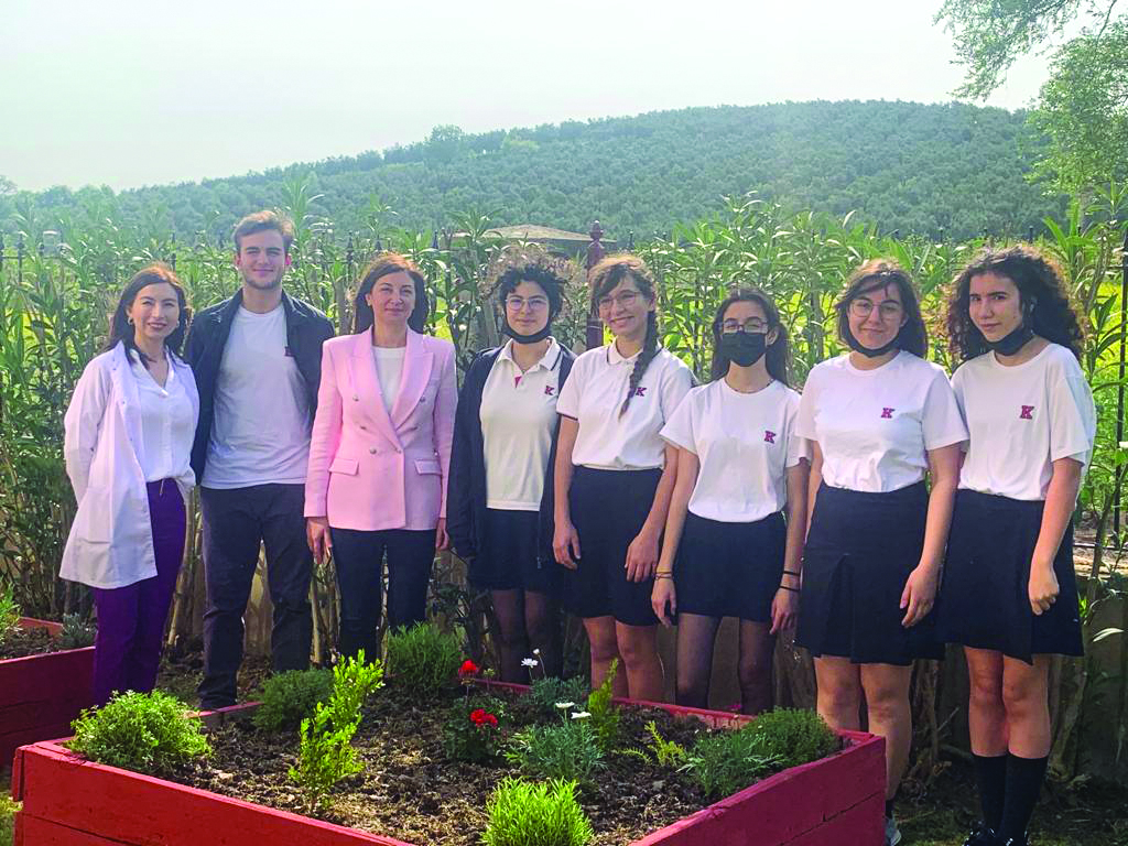 Çevre bilincini küçük yaşta aşılayan okul; TED Bursa Koleji