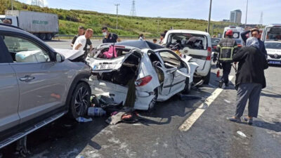 6 aracın karıştığı zincirleme kaza: 9 yaralı